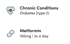 Chronic conditions; Metformin